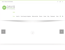 Tablet Screenshot of daviskitchens-az.com